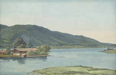 Tegernsee door Wilhelm Alexander Kobell